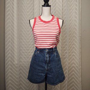 GAP Striped sleeveless top